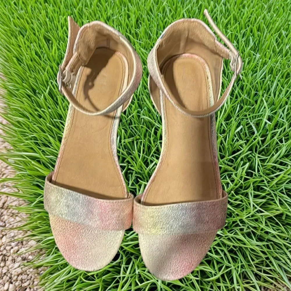 Girls Wonder Nation gradient sandals